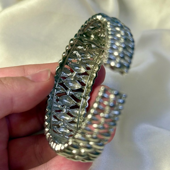 Vintage Gold and Silver Clamp Bracelet Bundle x3 - Picture 5 of 6